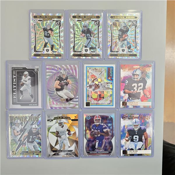 Las Vegas/Los Angeles Raiders Pulls! And Anthony Richardson Topps Card.