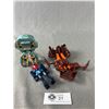 Image 2 : Lot of 3 Transformers Robots From 1980's