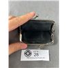 Image 2 : Leather Alligator Coin Purse 4" Wide by 3.5" Tall