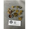 Image 2 : Lot of 13 Vintage Rings Some Gold Filled/Sterling