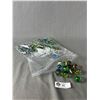 Image 1 : Lot Of 50 Vintage Mixed Cobb & King Cobb Marbles