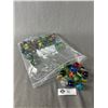 Image 1 : Lot Of 50 Vintage Mixed Cobb & King Cobb Marbles