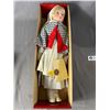 Image 3 : 2 Lovely Porcelain Doll's In Original Boxes -Hudson's Bay Christmas Street 16" H  & CHSN Artisan Col