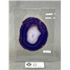 Image 1 : Natural Formation Agate Slice Art. Retails $800.00