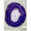 Image 2 : Natural Formation Agate Slice Art. Retails $800.00