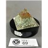 Image 2 : Aquamarine Orgonite Pyramid. Retails $200.00