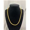 Image 2 : New Fashion Jewelry - Rose Quartz Bracelet & 16" Gold Plated Necklace