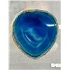 Image 2 : Natural Formation Agate Slice Art. Retails $800.00