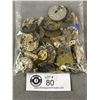 Image 2 : Vintage Watchmaker's Estate Vintage Watch Parts,Movements,etc 1000's of Pieces