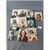 Image 1 : 10 Original 1930's-40's Movie Promo Sheets( Photo Image & Signature)
