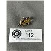 Image 2 : Nice 1950's Amethyst Rhinestone Pendant