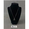 Image 1 : Very Good Quality Italian Sterling Necklacce & Horseshow Pendant