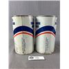Image 3 : 2 Vintage 1 Pint Tins w/ Contents - Gulf Automatic Transmission Fluid