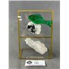 Image 1 : Clear Quartz  w/ Fish Display. Retails $400.00