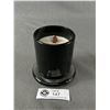 Image 1 : New Lavender Scented Glass Candle w/ Crystals. Retails $200.00