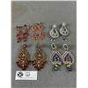 Image 1 : Collection of Rhinestone Earrings