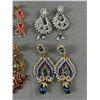 Image 3 : Collection of Rhinestone Earrings