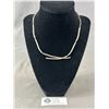 Image 1 : Lovely Solid 925 Sterling Silver Necklace
