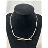 Image 2 : Lovely Solid 925 Sterling Silver Necklace