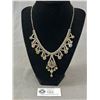 Image 1 : Lovely Rhinestone Necklace, Vintage