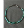 Image 2 : 3" Diam Nova Scotia Pewter Pendant, 15" Beaded Stone Necklace & Assorted Turquoise Stone Jewelry