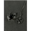 Image 2 : Very Pretty Sorento Sterling 1" Pendants w/ 19" Chain