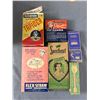 Image 2 : Lot Of Vintage Kitchen Pantry Finds  In Wood Orange Box