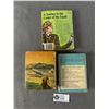 Image 2 : 3 Vintage Children's Little Big Books - Pop Eye, Flying The Sky Clipper &  Journey To The Center Of 