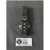 Image 2 : Nice Bulova Mens Silvertone Metal Band Watch w/ CN Emblem On Face