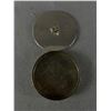 Image 2 : Round Silver Plated 4" Trinket Box w/ Contents