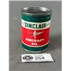 Image 1 : 3" H Sinclair Aircraft Oil Tin Bank