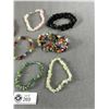 Image 2 : Collection of Genuine Stone Bracelets