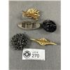 Image 2 : Collection of Vintage Broochs