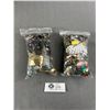 Image 2 : 2 Bags w/ Misc Jewlery, Parts, Beads etc