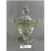 Image 1 : 1930's Silver Overlay Vase & Cover