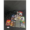 Image 1 : Video Game Lot. Various Games For Different Systems, as Well as an Xbox Connect