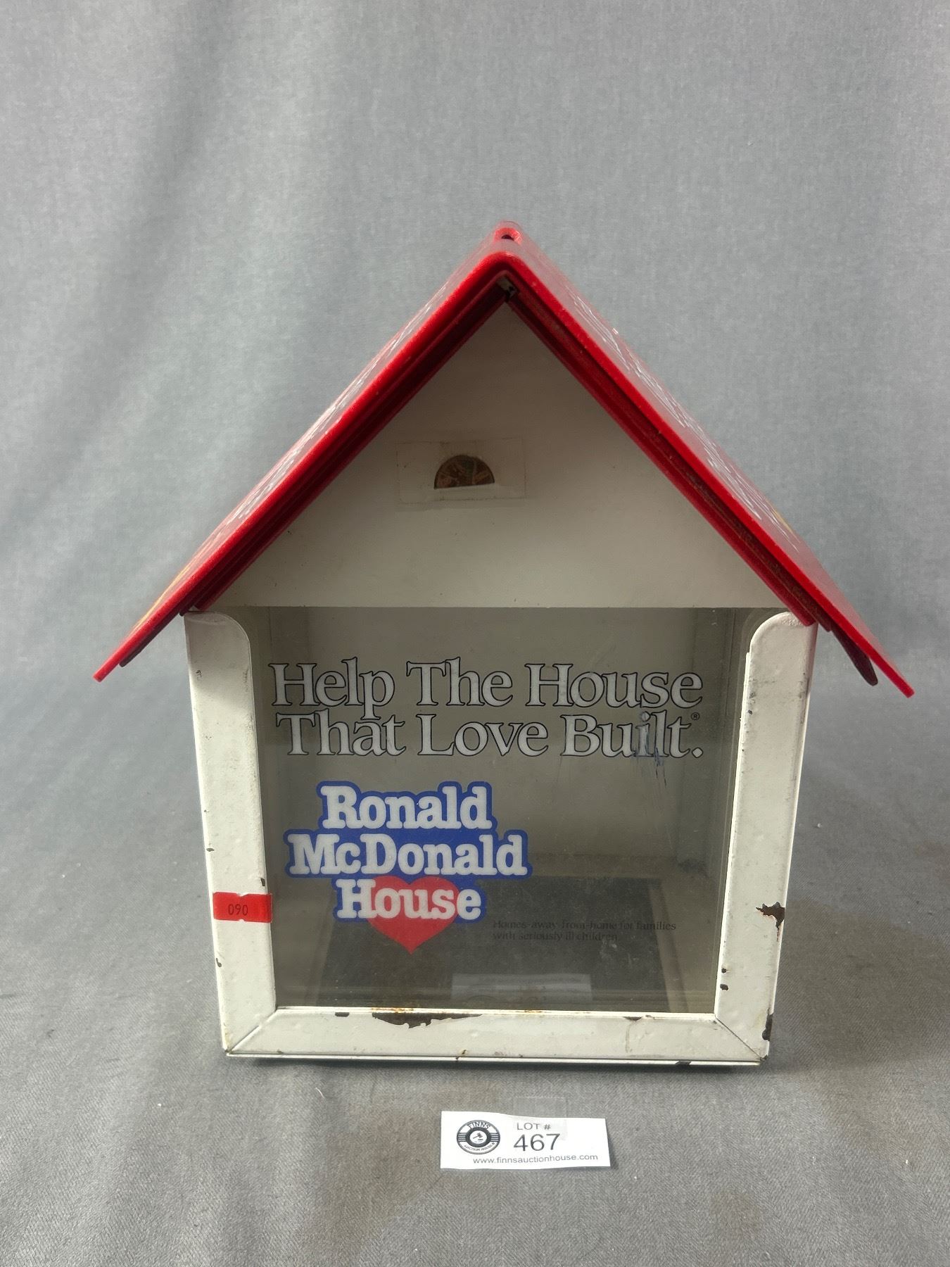 Vintage Ronald McDonald House Donation Box