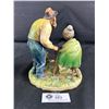 Image 2 : Capodimonte Antonio Borsato Figurine. " Golden Years"