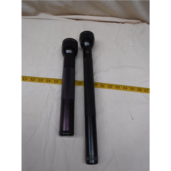 Pair of MAG Lite Flashlights