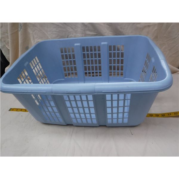 Rubbermaid Laundry Basket - Has Slight Breakage Under Handle on Thick Part of Side, Does NOT Affect 