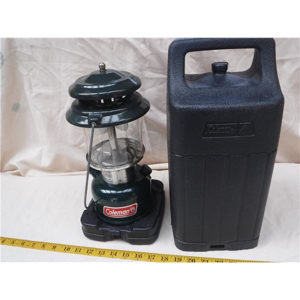 Coleman H 55 Gas Lantern With Case
