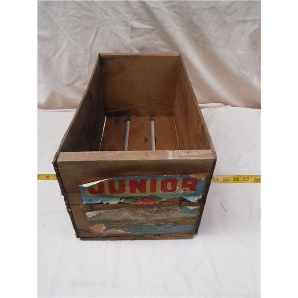 Vintage Junior Apple Box Pyramid Co op Penticton BC