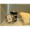 Image 2 : Multiple Jars  The Body Shop Coconut Body Butter, Bottles Olive Shower Gel, Gloves, etc