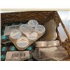 Image 2 : Basket w/ Multiple Packages Jars The Body Shop Chamomile Butter & Himalayan Charcoal Mask