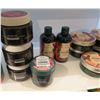 Image 2 : Multiple Jars Spiced Orange Body Butter, Shower Gel, Raspberry Body Scrub, Strawberry Body Yogurt