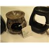 Image 2 : Qty 3 The Body Shop Soapstone Oil Burner & Wax Melt Warmers Home Fragrance