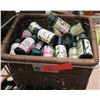Image 1 : Multiple The Body Shop Items: British Rose & Moringa Shower Gel, Shea Cream, etc in Woven Basket