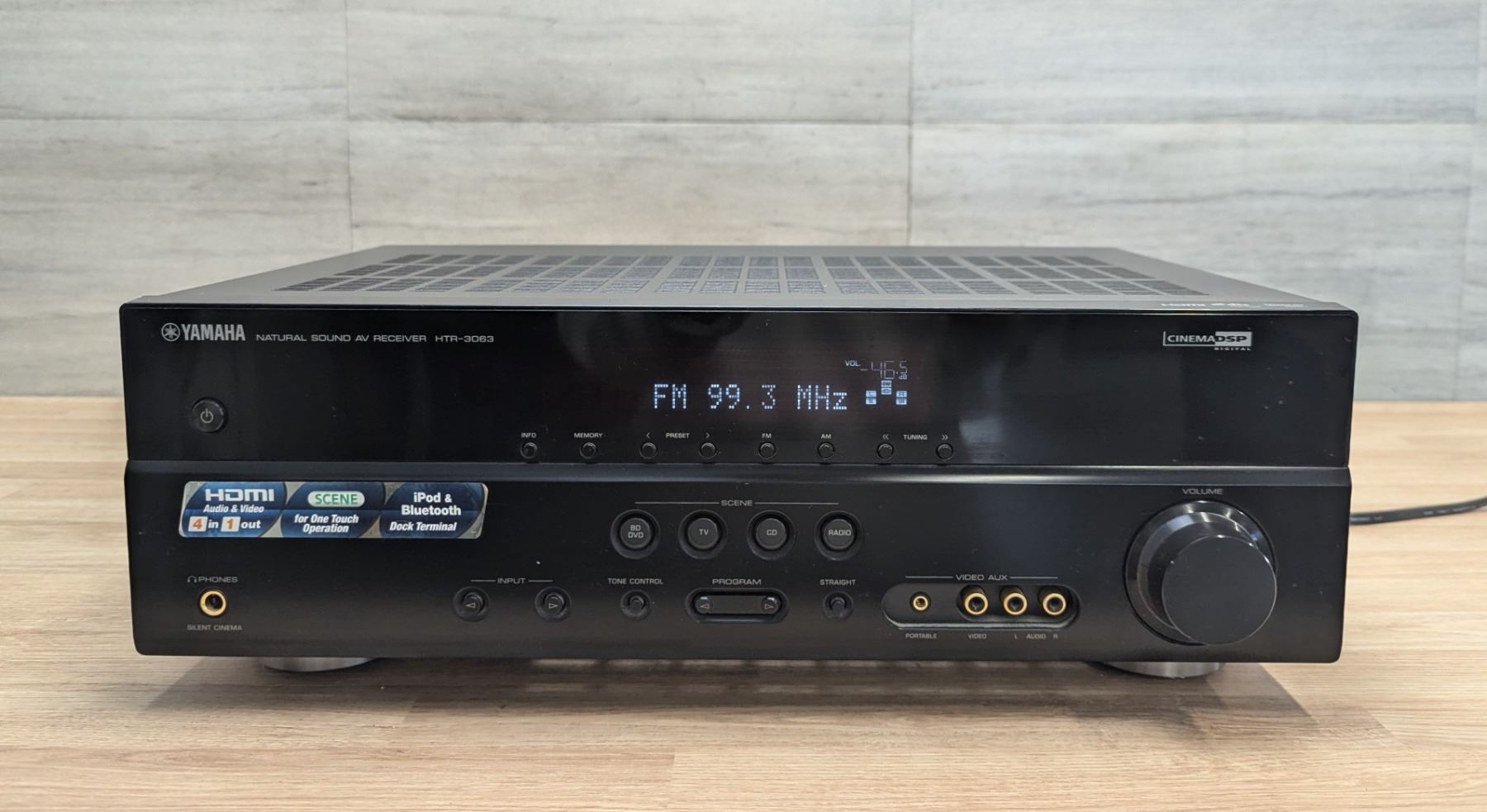 Yamaha HTR-3063 5.1-Channel Digital Home Theater Receiver |10OQ