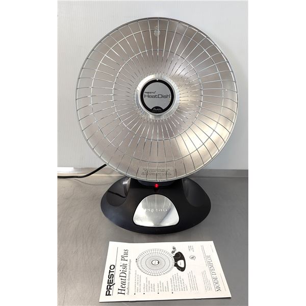 Presto Parabolic Electric Heater |Front F