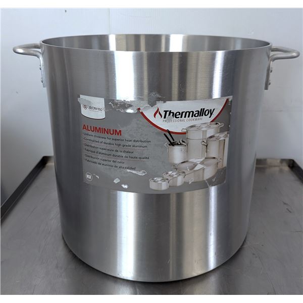 60qt Aluminum Stock Pot, Browne 5813160 |EC8